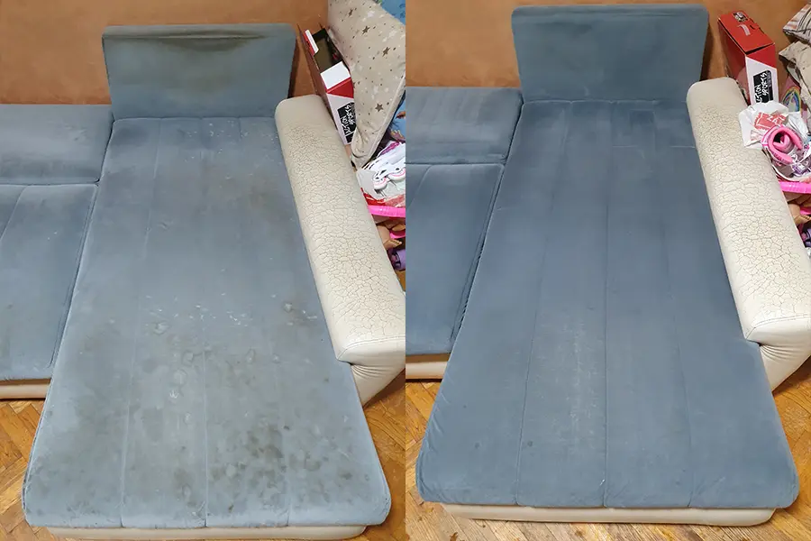 Dubinsko pranje ugaone garniture Grean Clean Novi Sad 06