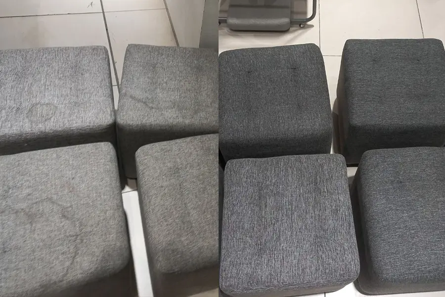 Taburei pre i posle dubinskog pranja