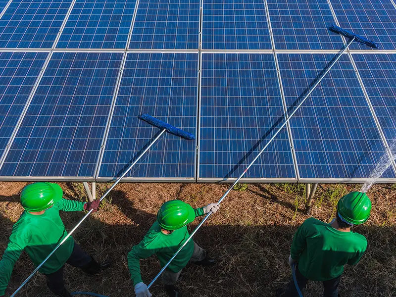 Pranje solarnih panela Green Clean agencija Novi Sad